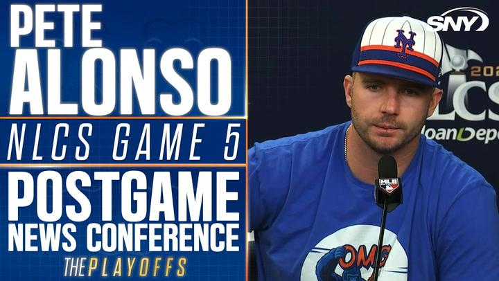 Pete Alonso on the big HR triple to keep Mets alive: 'It's like storybook stuff'