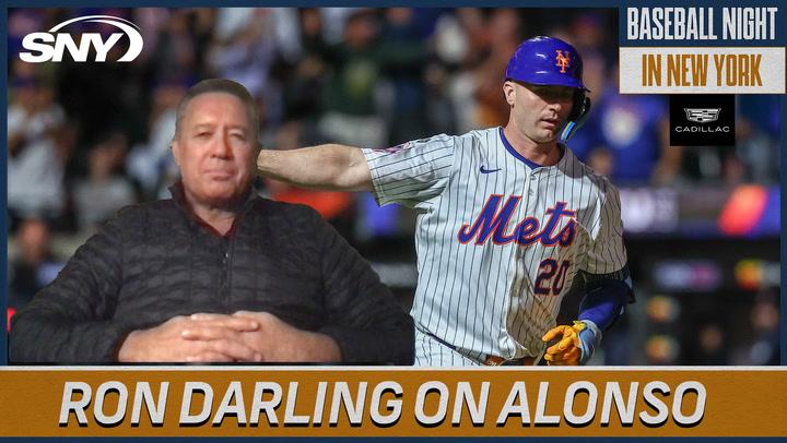 Ron Darling reacts to Mets re-signing Pete Alonso: 'Golden Age of Mets baseball' | Baseball Night in NY