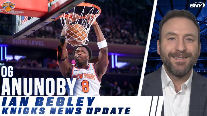 SNY NBA Insider Ian Begley discusses Lakers trading Davis for Luka Doncic’s impact on Knicks.