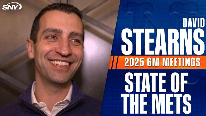 David Stearns discusses 2025 GM Meetings and the state of the Mets.