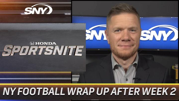 Connor Hughes wraps up the main storylines in NY football after Week 2 | SportsNite