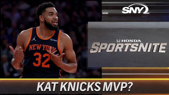 Karl-Anthony Towns dominates in Knicks vs. Magic; SNY panel debates his MVP status.