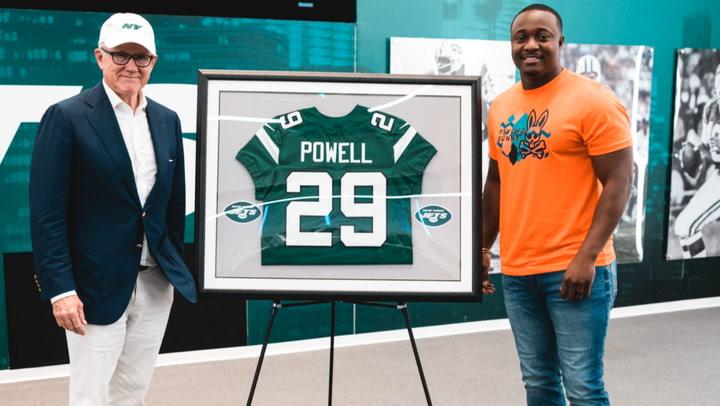 Bilal Powell retires a New York Jet, signs one-day contract