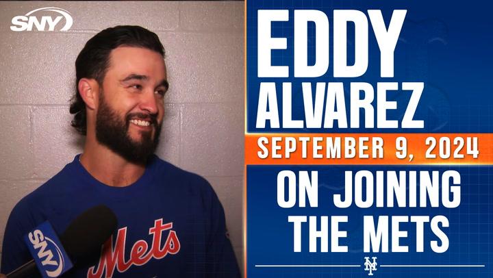 Two-sport Olympian Eddy Alvarez talks journey to New York after trade to Mets