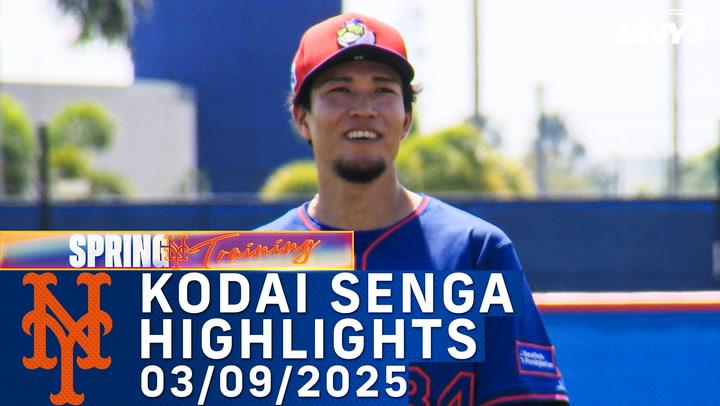 Kodai Senga dominates Mets minor leaguers in intersquad game