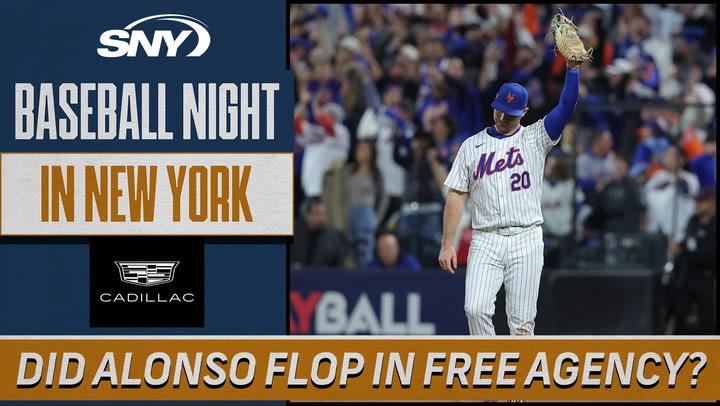 Examining Pete Alonso's 'awkward' free agency flop | Baseball Night in NY