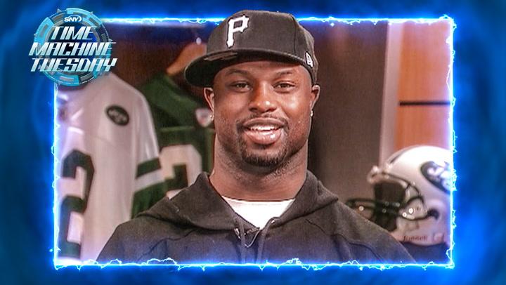 Bart Scott arrives in New York and talks Jets, Rex Ryan, and sandwiches in 2009 | Time Machine Tuesday