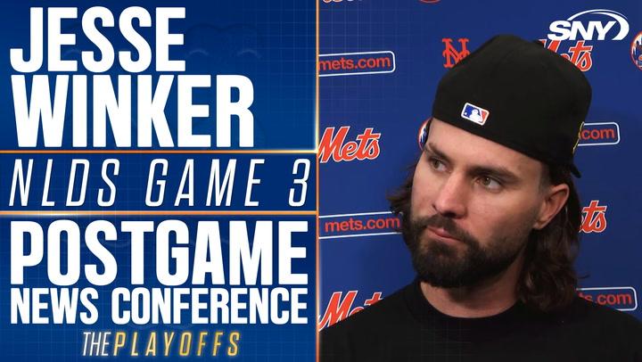 Jesse Winker on playing for the Mets after NLDS Game 3 win: ‘It’s been a dream come true’