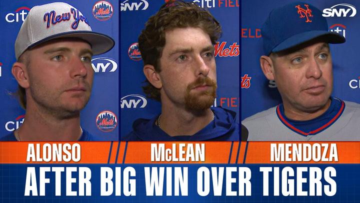 Pete Alonso praises Nolan McLean after another great outing for the Mets