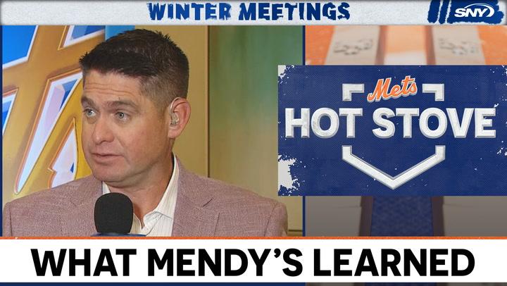 Carlos Mendoza on holding himself accountable after last season | Mets Hot Stove