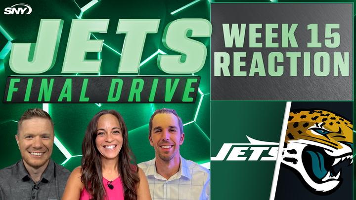 SNY's Jets Final Drive crew discuss Jets vs Jaguars reaction. Jets win, draft impact debated.