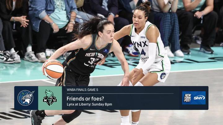 WNBA Finals: Liberty vs. Lynx at Barclays Center. Liberty aim for first title on Sunday.