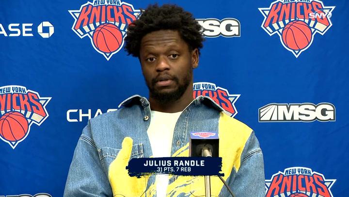 Knicks vs Warriors: Julius Randle on why NY lost 105-96 | Knicks Post Game