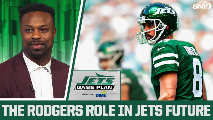 Bart Scott on Jets Game Plan discusses how Aaron Rodgers' future impacts GM, coach search.