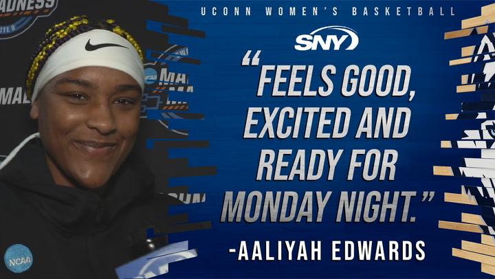 Aaliyah Edwards on 'ugly win' over Duke and UConn moving on to the Elite Eight