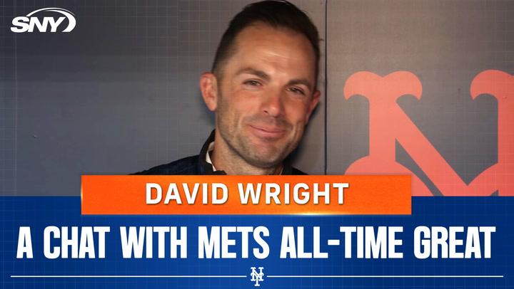 Mets legend David Wright discusses team's struggles, Mark Vientos' emergence and London Series experience
