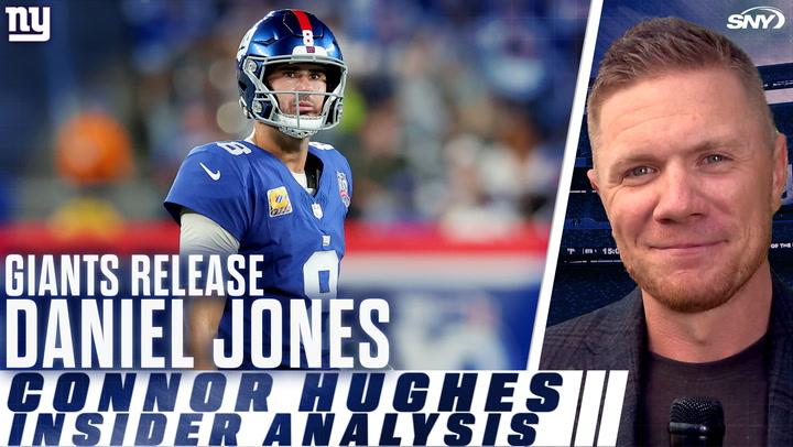 Connor Hughes analyzes the Giants releasing QB Daniel Jones, a decision best for all involved.