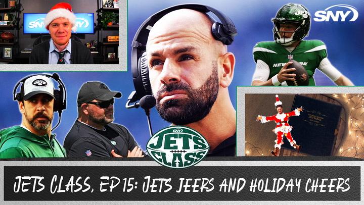 No playoffs from Santa Claus, so what’s next for Aaron Rodgers and the Jets? | Jets Class