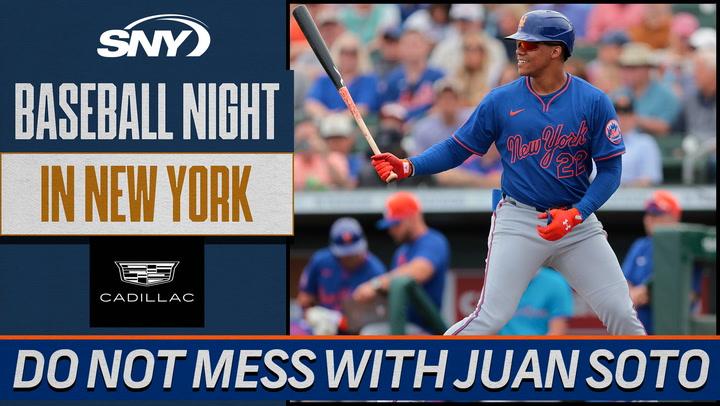  Mets star Juan Soto should not be trifled with at the plate after hitting another HR  | Baseball Night in NY