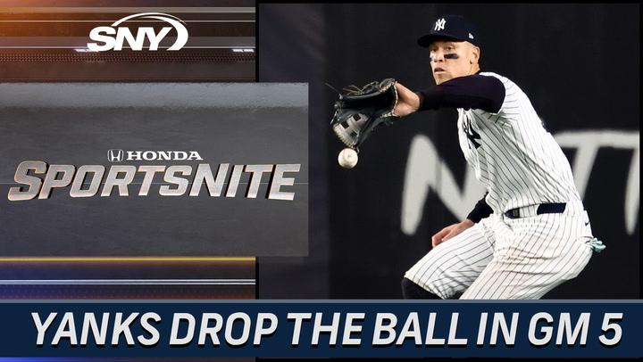 Yankees drop the ball in Game 5, losing World Series to Dodgers. SportsNite discusses it.