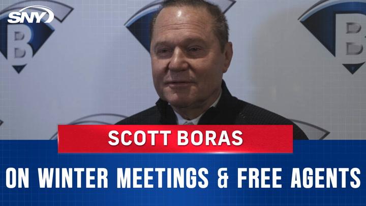 Scott Boras on Pete Alonso, Sean Manaea, and the Mets plans for the offseason