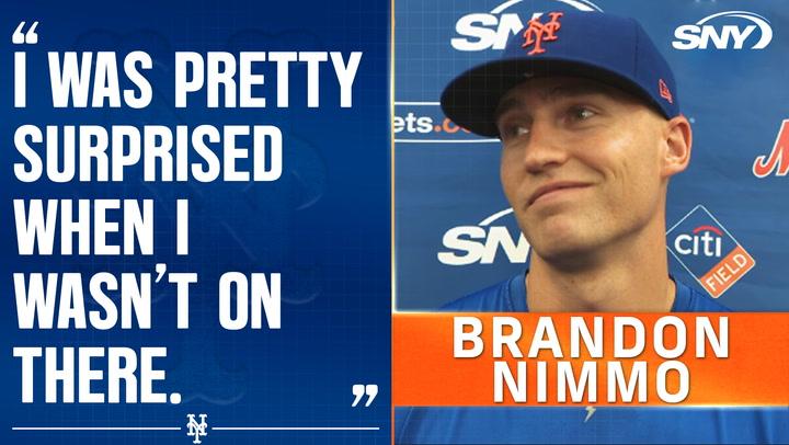 Brandon Nimmo on All-Star snub