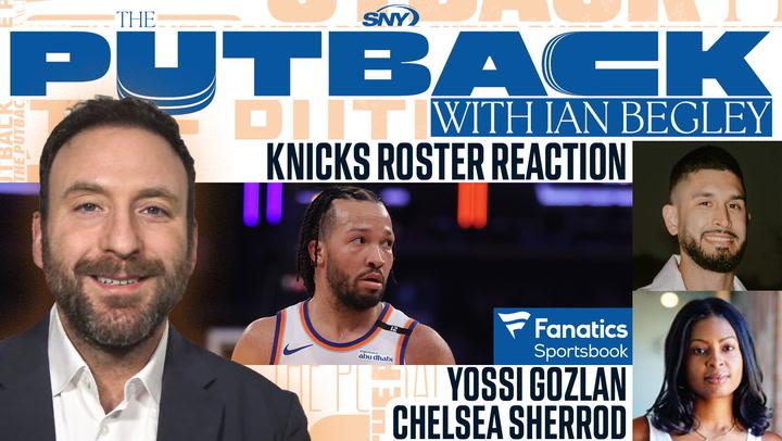 Ian Begley, Jalen Brunson, Yossi Gozlan, and Chelsea Sherrod featured in "The Putback