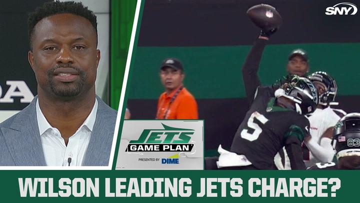 Bart Scott discusses Garrett Wilson's impact for the Jets on Jets Game Plan with Jeane Coakley.