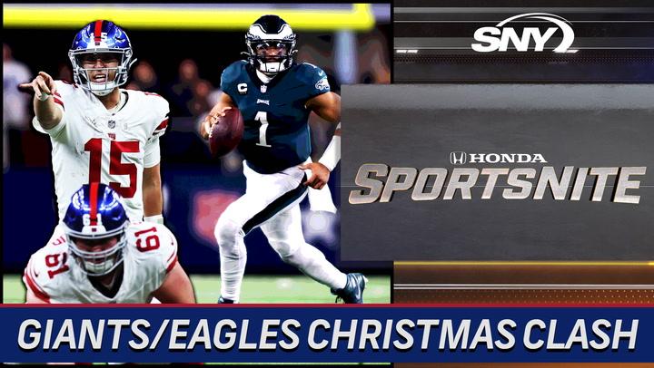 Can the Giants upset the Eagles in Philadelphia on Christmas? | SportsNite