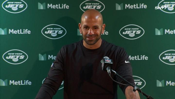 Jets vs Bengals: Robert Saleh breaks down offense, QB Mike White in win | Jets Post Game
