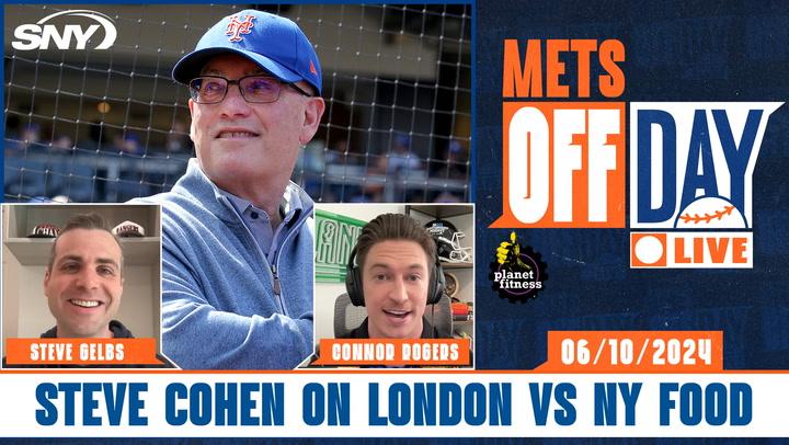 Reacting to Steve Cohen calling London food better than New York | Mets Off Day Live