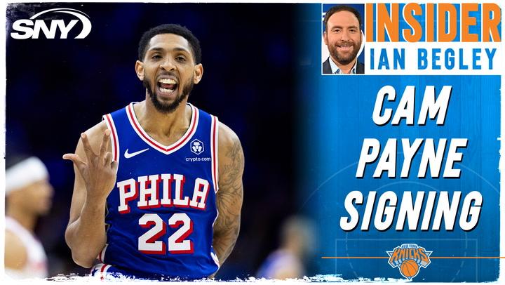 Cam Payne in Philly uniform