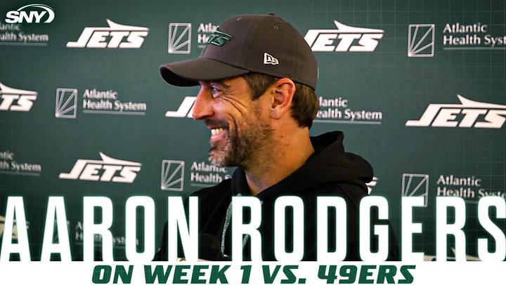 Aaron Rodgers on the 'overreaction' of losing first game of Jets season