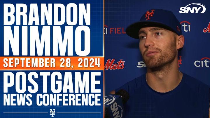 Brandon Nimmo comments on time getting short for Mets with team scuffling offensively