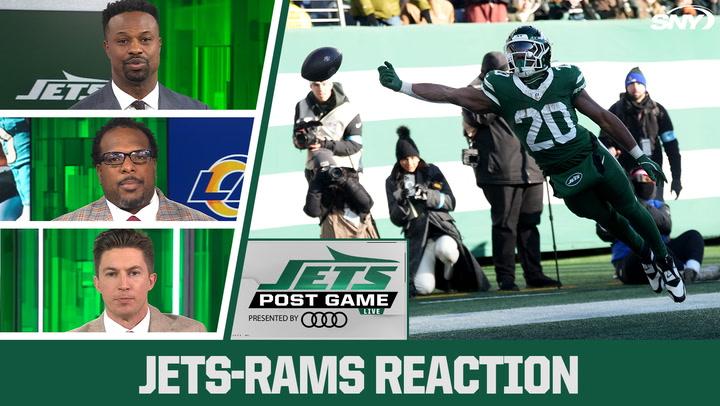 Bart Scott, Willie Colon, and Connor Rogers discuss Jets' 19-9 loss to Rams on Post Game Live.