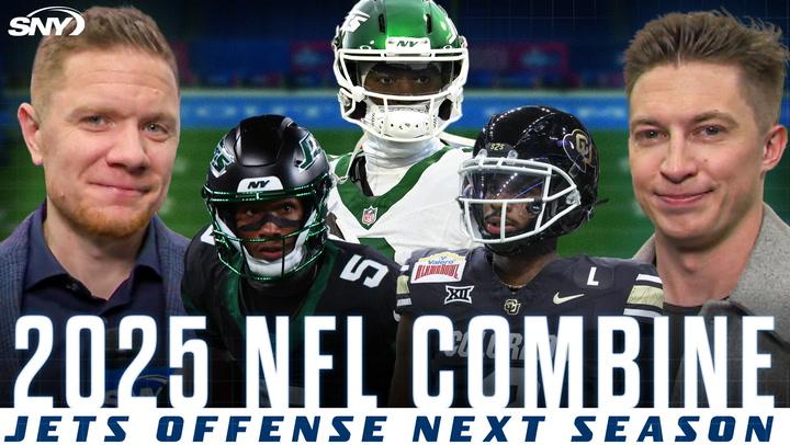 2025 NFL Combine: SNY analysts discuss Jets' offensive future and QB options post-Rodgers.