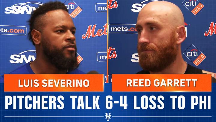 Luis Severino, Reed Garrett talk tough-luck outings in 6-4 loss to the Phillies