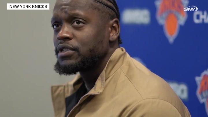 Knicks vs Pacers: Julius Randle on transition defense in 111-98 loss | Knicks Post Game