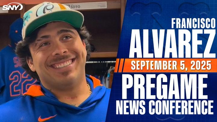Francisco Alvarez says hands 'feel really good' and wants to help the Mets win