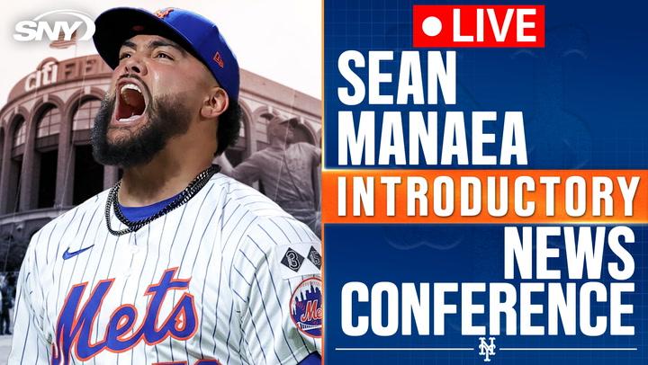 Sean Manaea on re-signing with the Mets, training with Pete Alonso