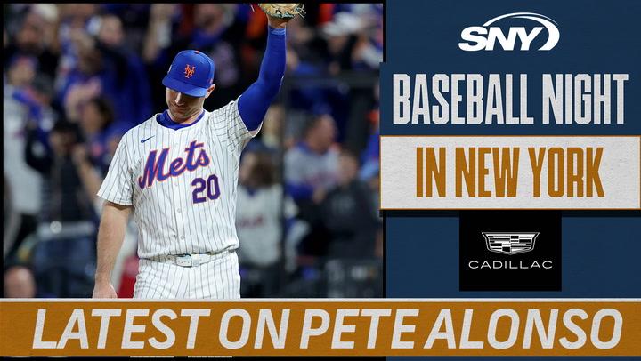 Pete Alonso and Blue Jays closing in on deal, has Mets' position changed? | Baseball Night in NY