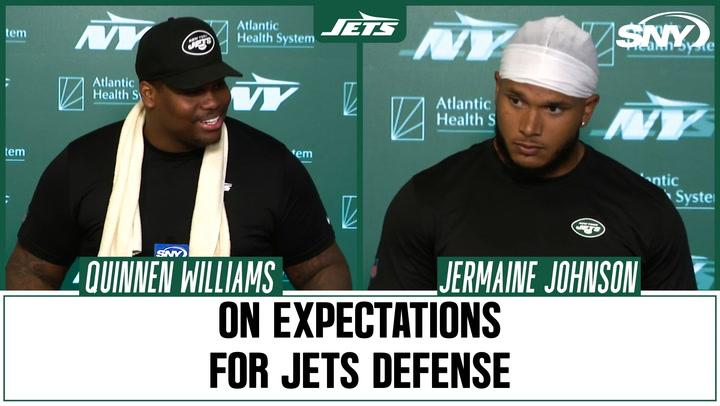 Quinnen Williams and Jermaine Johnson on addition of Haason Reddick to Jets defense