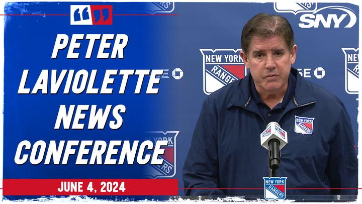 Peter Laviolette on if he would consider Rangers season a success