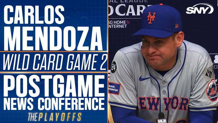 Mets manager Carlos Mendoza on Phil Maton struggles, other missed chances in Game 2 loss