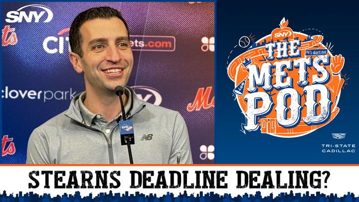 David Stearns speaks at Mets event.