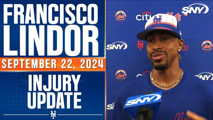 Francisco Lindor says he 'won't be pain-free' if he plays for Mets again this season