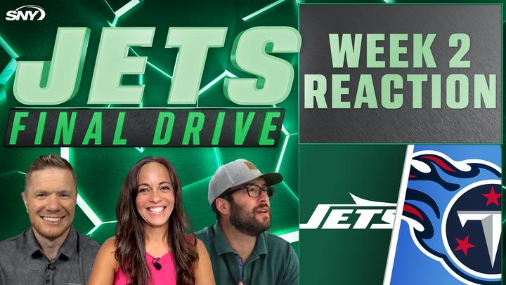 Jets vs Titans Week 2 Reaction, Aaron Rodgers & Braelon Allen rising | Jets Final Drive | SNY