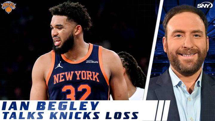 Ian Begley discusses Knicks' loss to Cavaliers, shares injury updates on SportsNite.