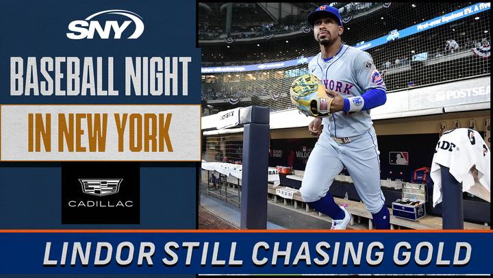 Sal Licata airs out frustrations after Francisco Lindor was not amongst finalists for NL SS Gold Glove award | Baseball Night in NY