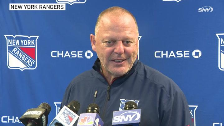 Gerard Gallant explains why Vitali Kravtsov didn't make Rangers Opening Night roster | Rangers News Conference